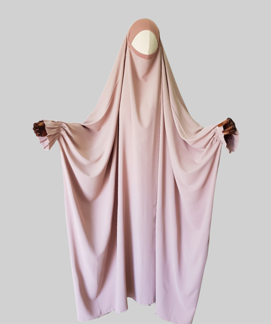 Creamy Yemani Jilbab Crepe 1-pc